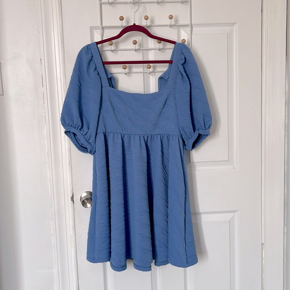 Free People Violet Babydoll Minidress NWT Size Large